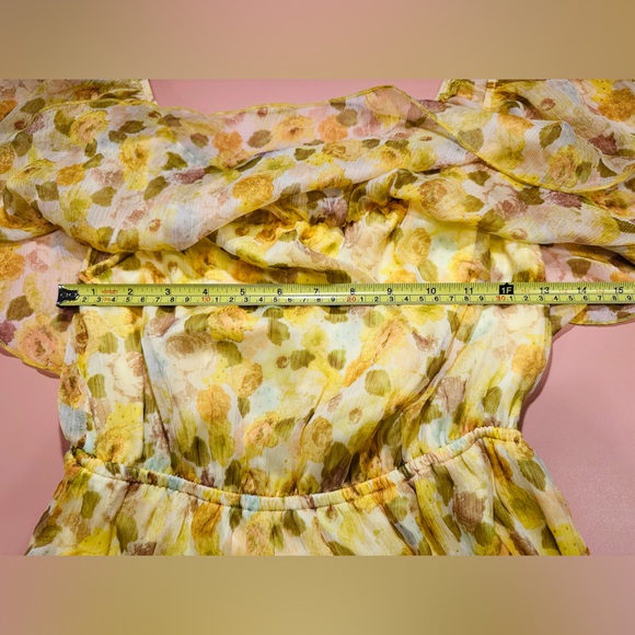 Aakaa Floral Ruffle Maxi Dress - Picture 5 of 7